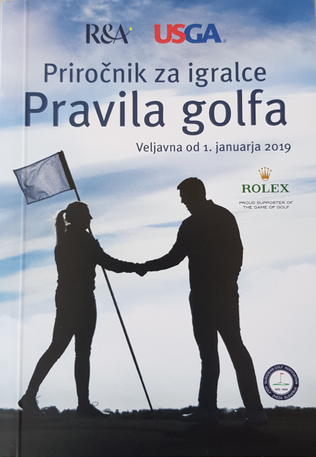 slovenska verzija pravil golfa za 2019